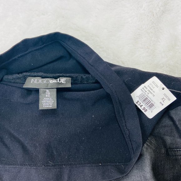 Motherhood Indigo Blue Secret Fit Belly Coated Skinny Leg Ankle Jeans Bl… - Picture 8 of 10